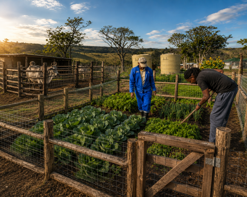 Farming with Thando